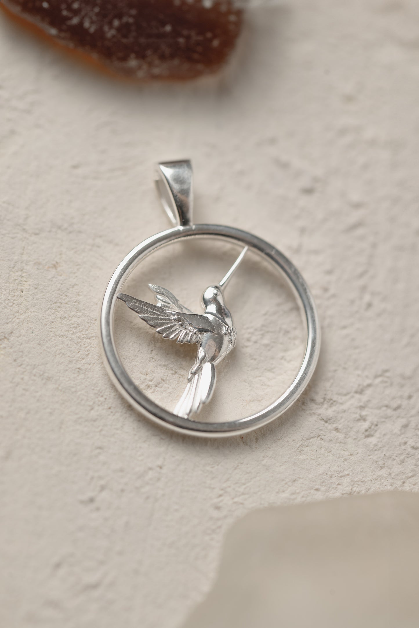 Flutter Hummingbird Necklace