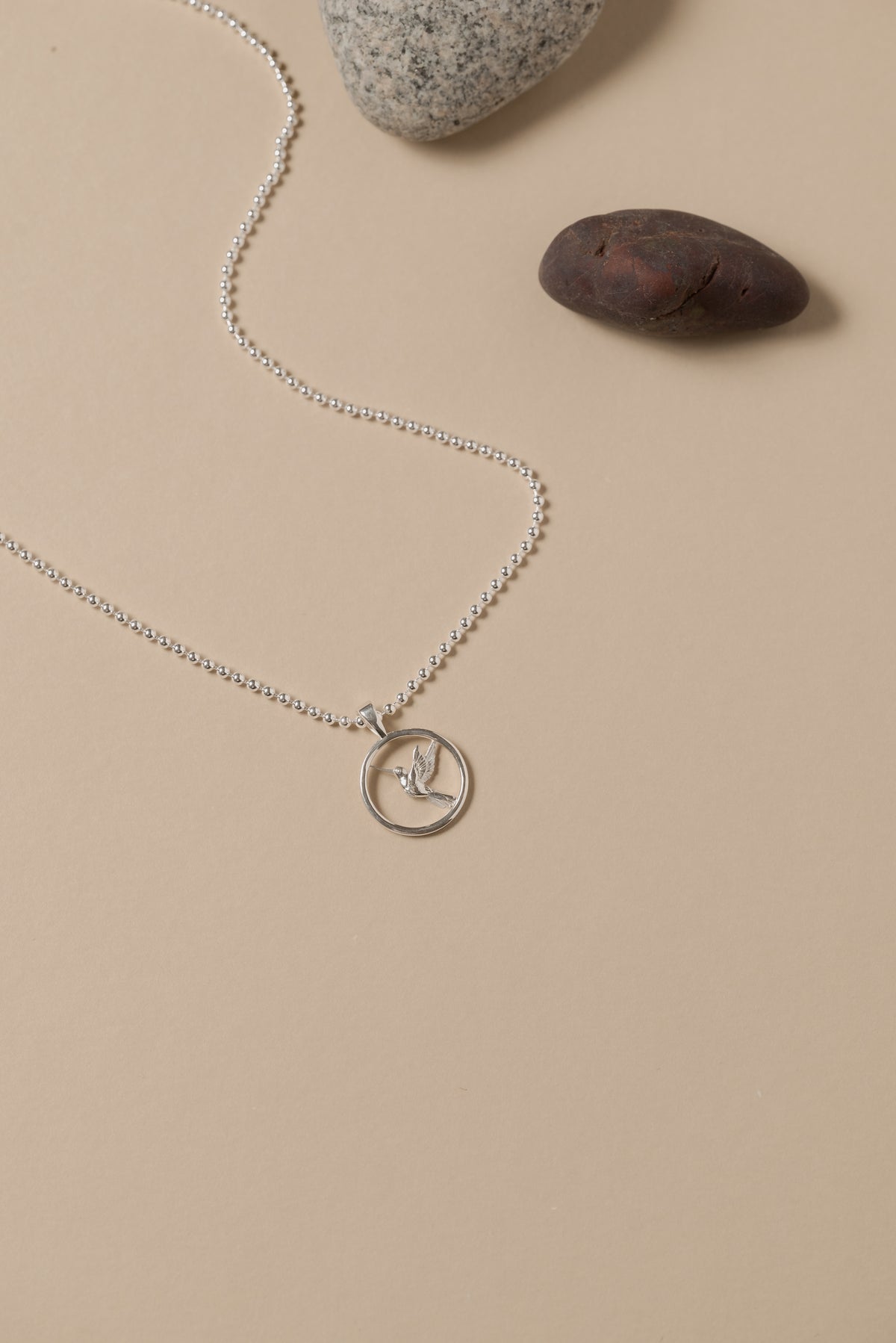 Flutter Hummingbird Necklace