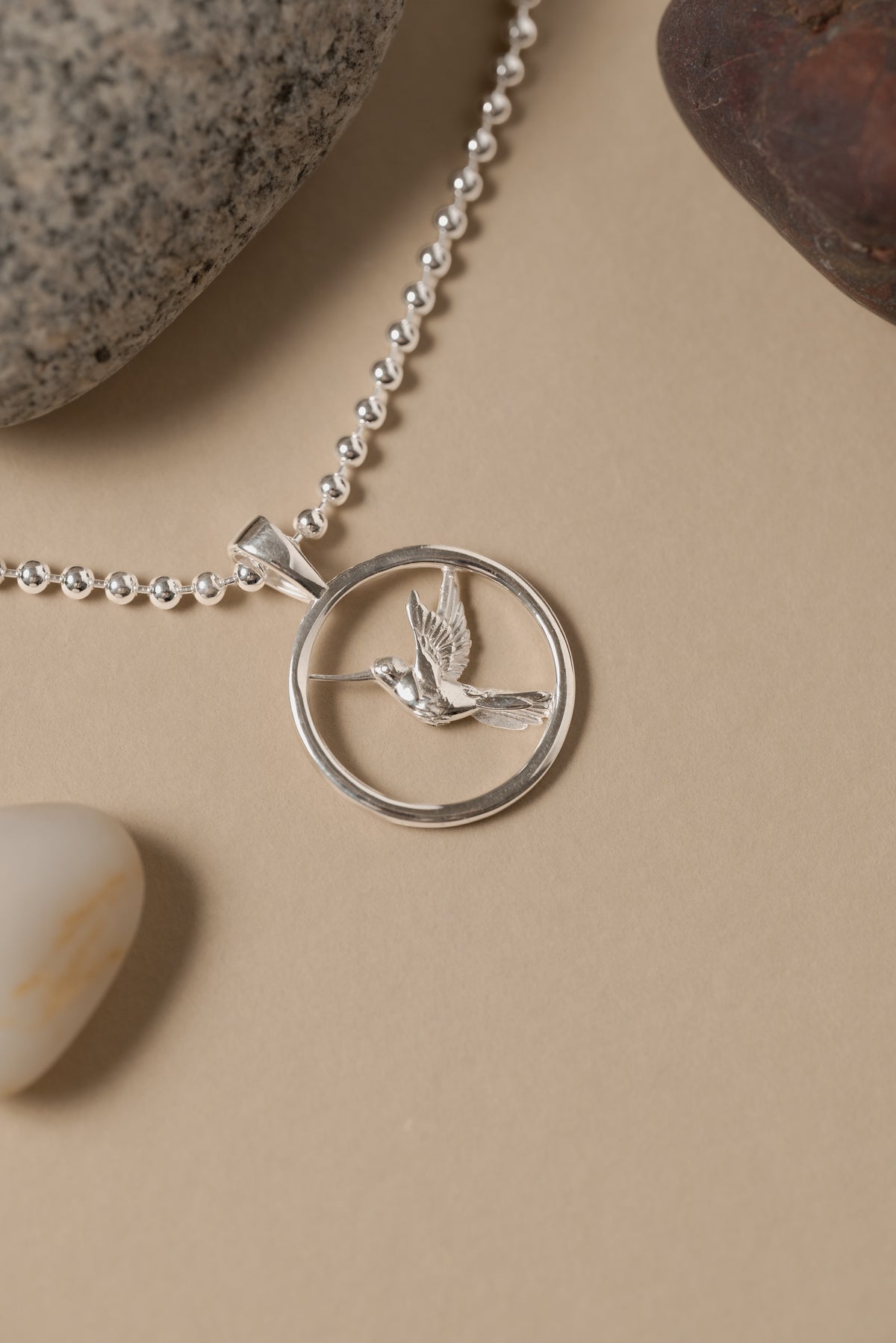 Flutter Hummingbird Necklace